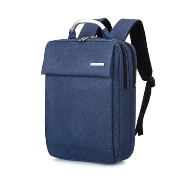 Imagem de Mochilas para Notebooks Casual 15.6" Mochila Transversal Adulto Unissex Viagem Trabalho