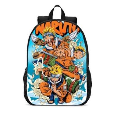 Imagem de Mochila Escolar Infanto Juvenil Anime Ninja Naruto Novidades 0135-Unissex
