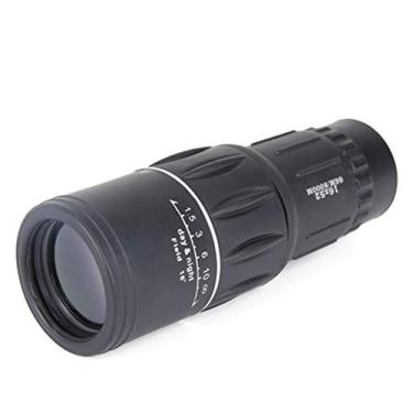 Imagem de Telescópio monocular, portátil de 40,6 x 132 cm de altura, monóculo 66/8000 m, binóculos para esportes ao ar livre, preto para observação de pássaros, adultos e viagens ao ar livre