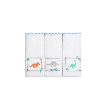 Imagem de Papi Textil Fralda Bordados Karinho 70Cm X70Cm Contem 03 Un