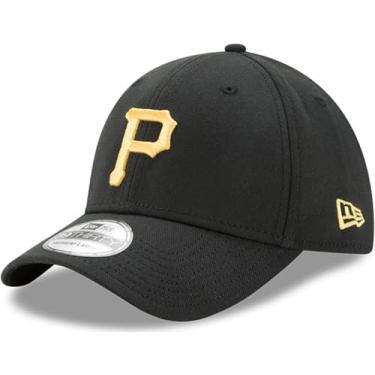 Imagem de New Era Boné MLB Team Classic 39THIRTY Stretch Flex Fit, Pittsburgh Pirates Preto, P-M