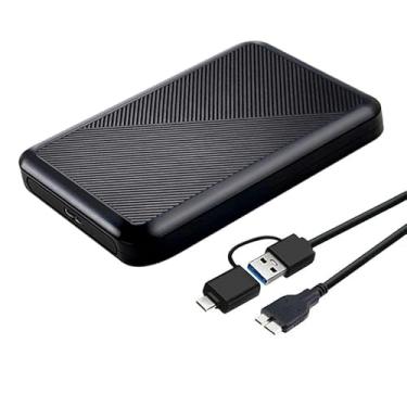 Imagem de Tianken Disco rígido externo portátil ultrafino de 1 TB, armazenamento HDD USB 3.0 para PC, Mac, laptop, PS4, Xbox One