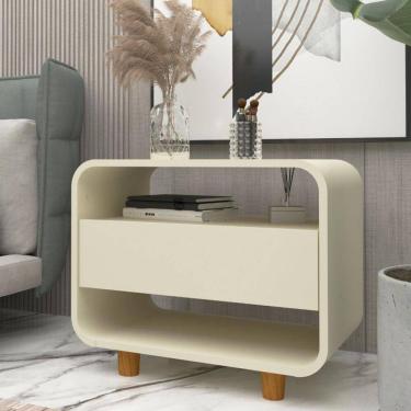 Imagem de Mesa de Cabeceira 1 Gaveta Innova Gelius