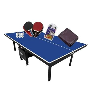 Imagem de MESA PING PONG MDF 18mm 1084 KLOPF + 2 Kits c/Estojo + Rede 5034 + Capa