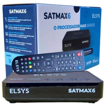 Imagem de Receptor Satmax 6 Nova Parabólica Ku/5g/satélite/livre Para Sempre - E