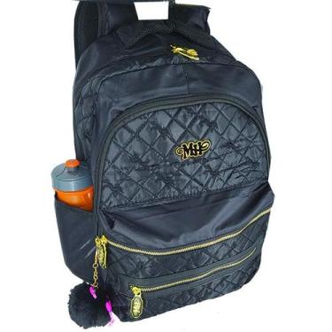 Imagem de Mochila Feminina Notebook 15 + Pompom M4260 - SH8, preto