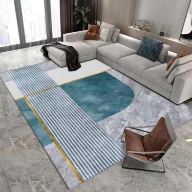 Imagem de Tapete para sala de estar, decoração de quartos, tapetes geométricos, tapete de cabeceira para quarto, sofá para casa, mesa de chá, tapete lateral, flanela 11.200 x 300 cm 78,7 x 118 pol.