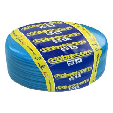 Imagem de Cabo Flexível Cobrecom 750v Anti-Chama 16mmx100 Azul