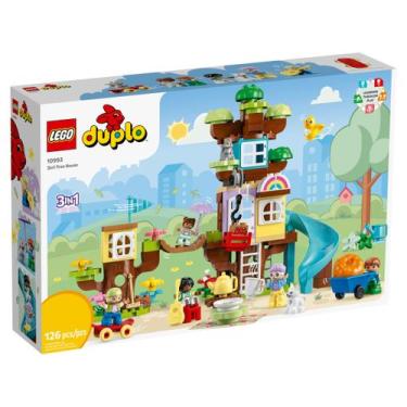 Imagem de LEGO Duplo Town A Casa da Árvore 3 em 1 - 126 Peças 10993