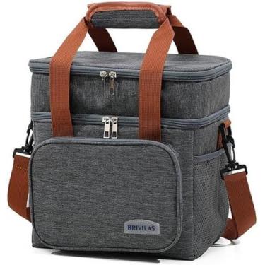 Imagem de Bolsa Lancheira Térmica Camada Dupla Portátil à Prova d'Água - B2T, Ci