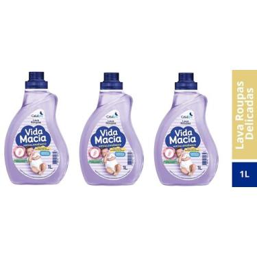 Imagem de 3 Lava Roupas Líquido Roupinhas Bebês & Crianças  Vida Macia - Casa Km