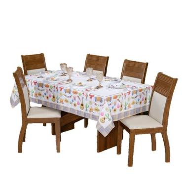 Imagem de Toalha De Mesa Avulsa Festa Junina 8 Lugares 3,00 X 1,50 - Top Casa