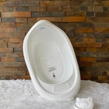 Imagem de Banheira Plastico Bebe com saboneteira 22 Litros Infantil Livre de BPA