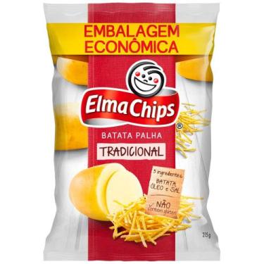 Imagem de Batata Palha Tradicional Elma Chips 215g