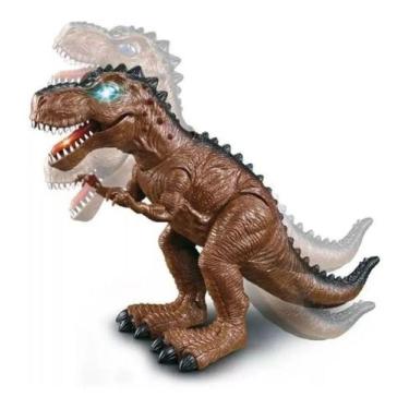 Imagem de Dinossauro Tiranossauro Rex Anda Com Luz E Som. - toys
