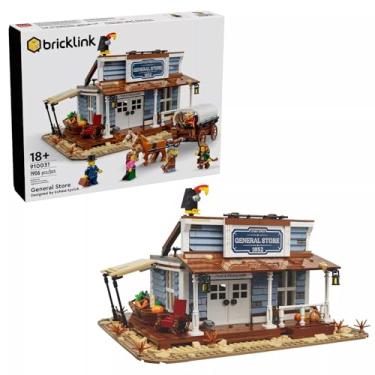 Imagem de LEGO 910031 Wild West General Store Building Kit - 1,906 Pieces - Detailed 19th Century Mining Town Scene with 5 Minifigures, 2 Horses, and Authentic Accessories