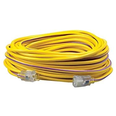 Imagem de Southwire 02549SW0022 12/3 30 metros Neon cabo de extensão externo (amarelo/roxo)