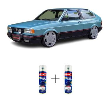 Imagem de SPRAY AUTOMOTIVO Azul Indico VW + SPRAY VERNIZ 300ML - Sherwin William