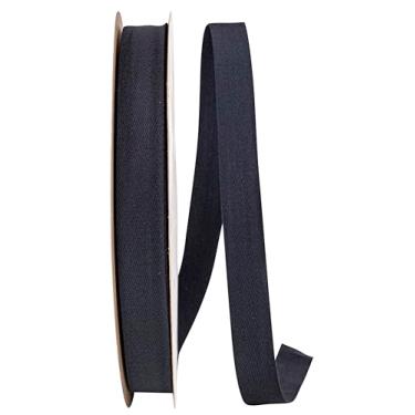 Imagem de Reliant Ribbon Fita de sarja de algodão médico, 3,5 cm x 90 jardas, preta