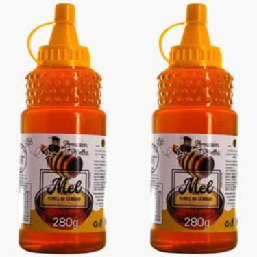 Imagem de 2 unidades MEL de Abelhas - Silvestre - Puro - 280 gramas cada - Armaz