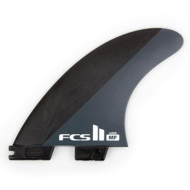 Imagem de Quilhas FCS 2 Thruster MF Mick Fanning Tri Large Neo Carbon-Unissex