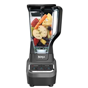 Imagem de Ninja Liquidificador profissional BL610 de 2040 g com base de 1000 watts e tecnologia de trituração total para smoothies, gelo e frutas congeladas, preto, 24 cm C x 19 cm L x 43 cm A
