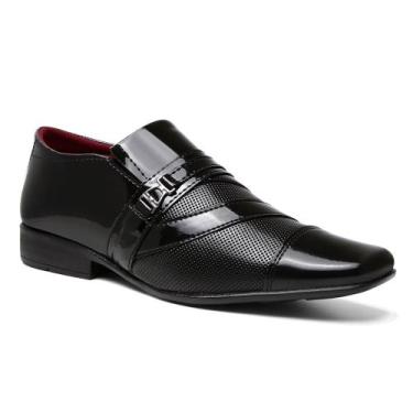 Imagem de Sapato Social Masculino Em Verniz 838 - Iden Shoes, Preto, 41