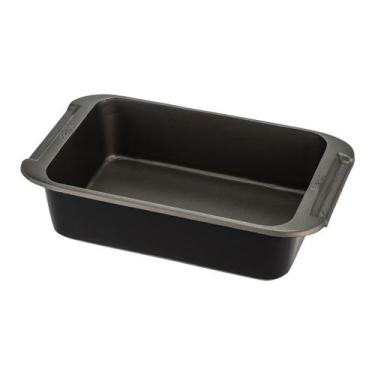 Imagem de Assadeira e Travessa de Alumínio Antiaderente 23x15 Preta - Weck