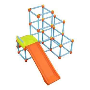 Imagem de Escalador cubo Playground Everest Bel com Escorregador - BelLazer