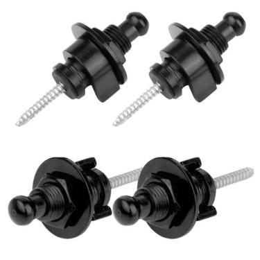 Imagem de Trava de Correia Para Violão Guitarra Voik Quatro Strap Lock