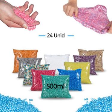 Imagem de 12 Litros Litros Isopor (pérola) Bolinha Slime Artesanato - SF
