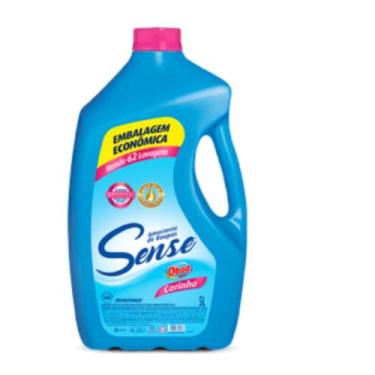 Imagem de Amaciante de roupa sense qboa 5l carinho azul