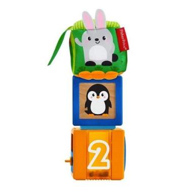 Imagem de Brinquedo Educativo - Sensory Blocks - Fisher-Price - Mattel