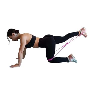 Imagem de Faixa de resistência para bumbum Sargoby Fitness fácil de usar | Esculpe e tonifique suas coxas com faixas de resistência para botas | A tira para mulheres vem com eBook de treino com fotos e registro de exercícios