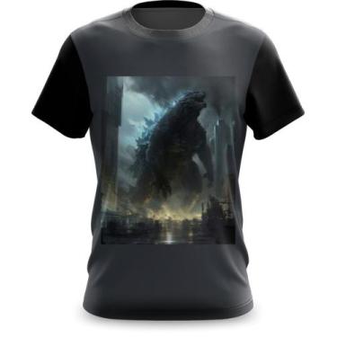 Imagem de Camiseta Camisa King Kong VS Godzilla 12 - Fabriqueta, XG