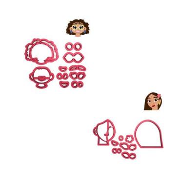 Imagem de Kit 2 Cortadores Modulares Encanto Mirabel Isabela - DOCE IMPRESSO, 8c