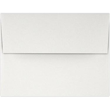 Imagem de Envelopes para convites LUXPaper A4 para cartões 10 x 15 cm em 36 kg. Branco natural - 100% algodão, envelopes impressos para convites, pacote com 50, tamanho envelope 10 x 15 cm (branco)