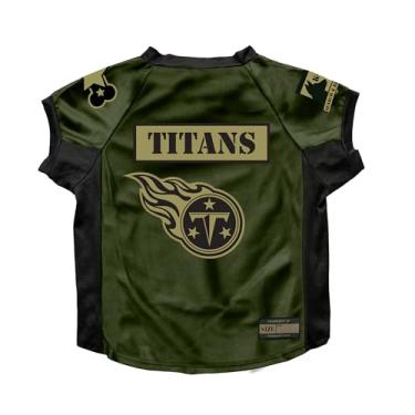 Imagem de Littlearth NFL Big Dog Valor Pet Stretch Jersey Tennessee Titans