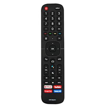 Imagem de Controle remoto de voz inteligente ERF2B60H para Hisense TV 55Q7G 65Q7G 75Q7G 50Q8G 65Q8G 75Q8G 50H8G 55H8G 75H8G 55H9G 65H9G 55Q9G 65Q9G 32H5500F 32H5500F 32H5500F 20F 32F H5530F 32H5540F 40H5609