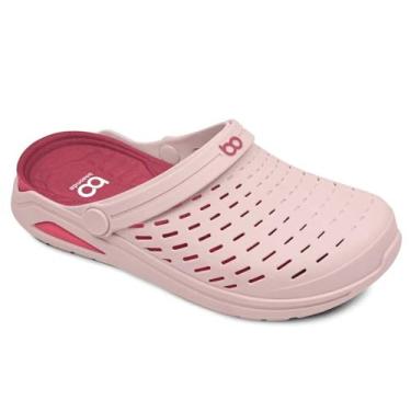 Imagem de Sandália Feminina Babuche BoaOnda Kin na cor Rose Nude/Goiaba Tamanho:38;Cor:Rosa