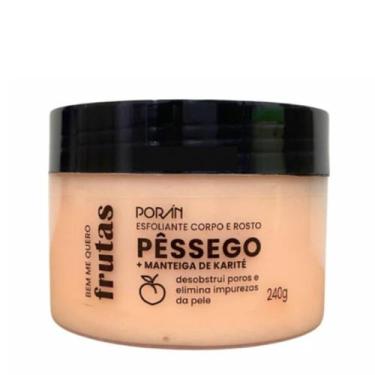Imagem de Esfoliante Pêssego Corpo e Rosto Bem Me Quero 240G - Porán