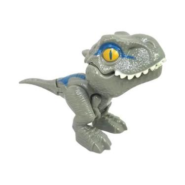 Imagem de Brinquedo Criativo de Dinossauros de Dedo para Crianças - Triceratops 