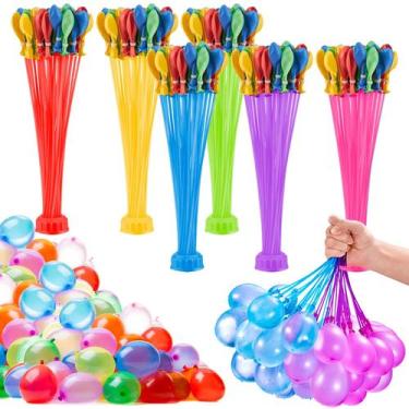 Imagem de 222 Bexigas Enchedor Balão De Água Balloons Festas De Bunch Guerra De 