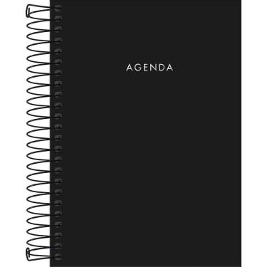 Imagem de Agenda Executiva Espiral Napoli Preta 12,9 X 18,7 Cm Tilibra - Permanente