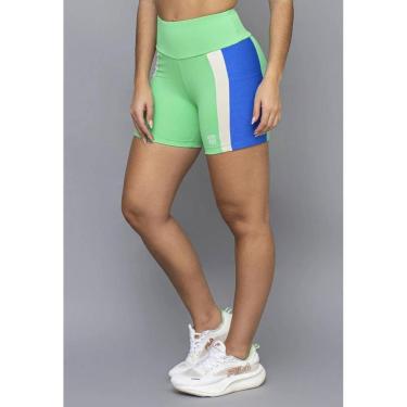 Imagem de BERMUDA ZERO ACUCAR FIT GLOW VERDE M-Feminino