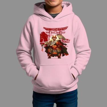 Imagem de Moletom Canguru Infanto Juvenil Algodão Casual Estiloso Tecido Macio T