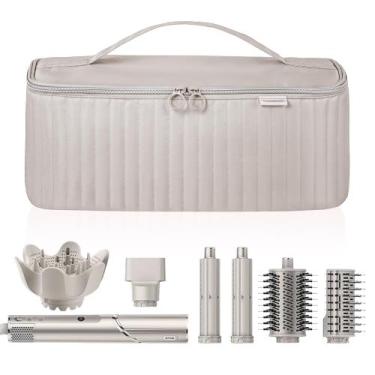 Imagem de Mala de Viagem Lexeeco para Secador Shark Flexstyle e Dyson Airwrap