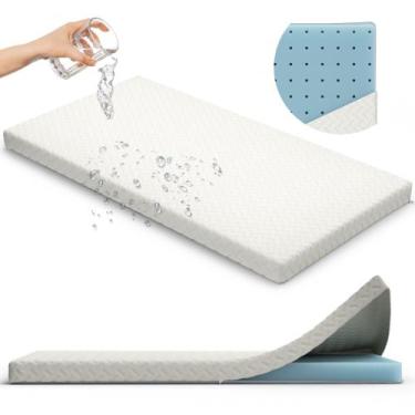 Imagem de Cobertor de Berço Sleepah com Espuma de Memória 5cm - À Prova d'Água