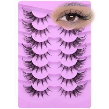 Imagem de 7 Pares de Cílios Postiços ALICE Manga Lashes Fox Eye