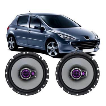 Imagem de Kit Alto Falante Pioneer Dianteira Peugeot 307 308 200w Par, Preto